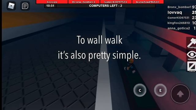 WALLHOP, FAST VENT & WALL WALK TUTORIAL!- Flee The Facility- Roblox смотреть онлайн
