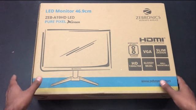 Ultra Cheap HD Monitor Zebronics ZEB-A19HD Unboxing and First Look || GameCon || смотреть онлайн