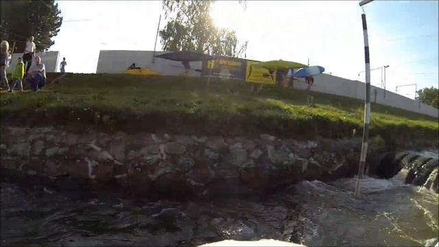 Kanuslalom Veltrusy 2015 GoPro смотреть онлайн