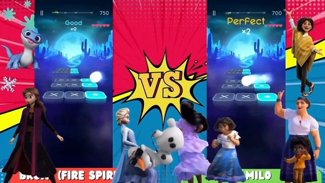 Frozen vs Encanto Freeze Dance Jump Battle | Brain Break | Just Dance смотреть онлайн