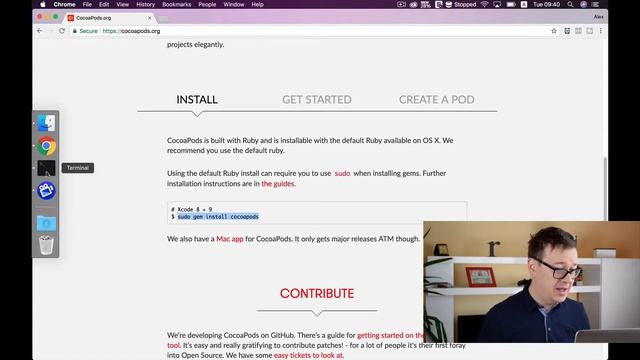 Mac Tutorial - How to Install CocoaPods смотреть онлайн