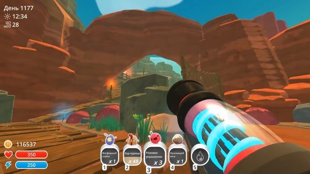 НОВОГОДНЕЕ ОБНОВЛЕНИЕ ЁЛОЧНЫЕ ИГРУШКИ РОЗОВЫЕ УКРАШЕНИЯ | Slime Rancher [182] смотреть онлайн