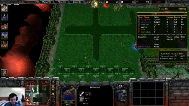 Warcraft 3 Classic: HellHalt TD Competitive #67 - No Glasses Mode смотреть онлайн