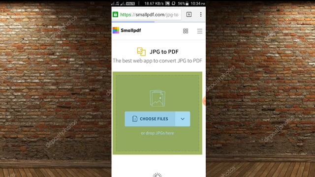 How to Convert JPG To PDF Mobile से in Hindi में-||Tech with Sushant смотреть онлайн