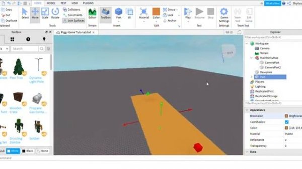How To Make A Game Like Piggy In ROBLOX STUDIO / Part 1 - Setting Up