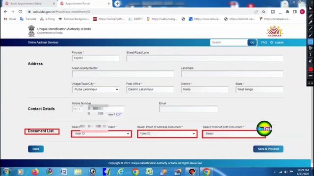 Aadhar Appointment Book Kaise Karen | How to Book new Aadhar Card Appointment Online | смотреть онлайн