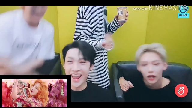 Twice - 'more&more' Reaction by Stray kids (bangchan, lee know, hyunjin, Felix) смотреть онлайн
