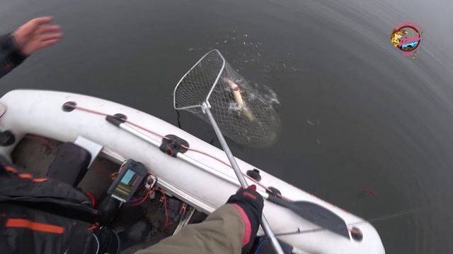 2020 сезон открыт! Рыбалка с лодки продолжает радовать в январе! смотреть онлайн