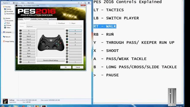 PES 2016 Keyboard Controls Explained смотреть онлайн