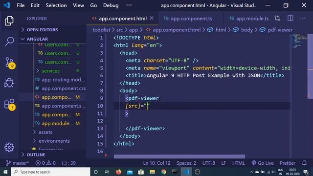Angular 9 Render PDF Documents Using ng2-pdf-viewer Library 2020 смотреть онлайн
