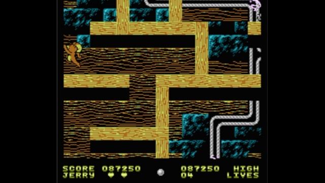 Dendy (Famicom,Nintendo,Nes) 8-bit Tom and Jerry (and Tuffy) World 4 Stage 1-3 Прихожая