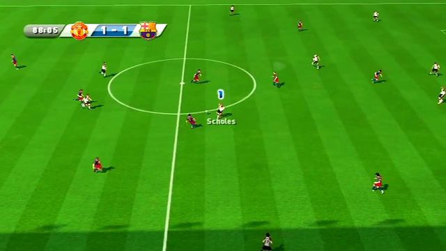 Fifa 2011 (Wii) Online Ranked Match#1 - Man United vs Barcelona (Dazran303 vs chaga) смотреть онлайн