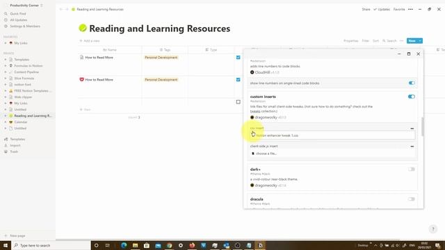 How to use the Custom Insert Tweaks feature | Notion Enhancer | FREE Notion Add-on смотреть онлайн