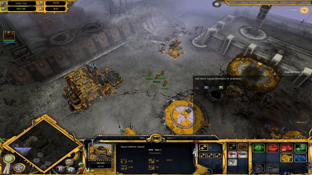 Dawn of War Unification Mod - Imperial Fists vs Harlequins смотреть онлайн