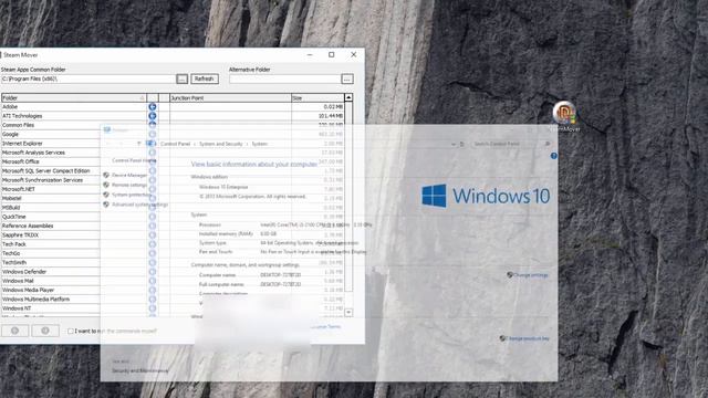 Move heavy apps & games to another drive in Windows 10 смотреть онлайн