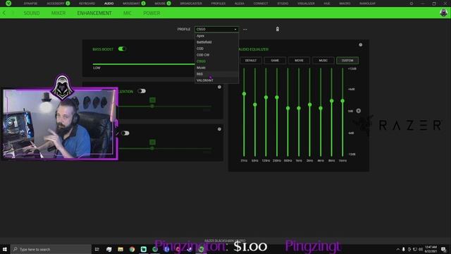Razer Synapse, THX Spatial BEST Audio Setup for ANY Headset (tested and confirmed)(Streamer Update) смотреть онлайн