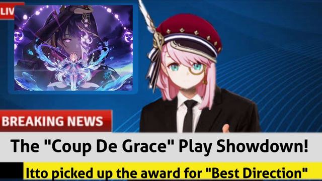 Charlotte gives the SATURDAY Night News | Genshin Impact Skit смотреть онлайн