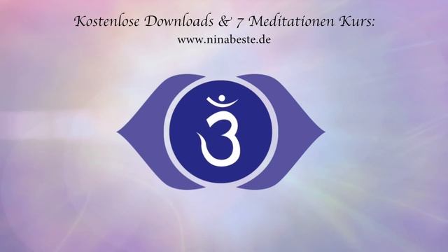 Geführte Meditation STIRNCHAKRA [Ajna Chakra] ❂ Das Dritte/innere Auge öffnen | Aktivieren | Heilen