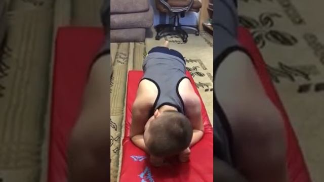 Упражнение планка. Работа на статику мышц рук, ног, и пресса смотреть онлайн