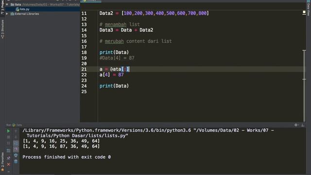 Belajar Python #4 - Lists смотреть онлайн