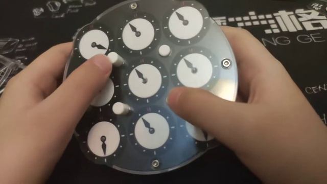 Лучшие часы Рубика / клок мофанг / обзор MOFANGGE MAGNETIC CLOCK смотреть онлайн