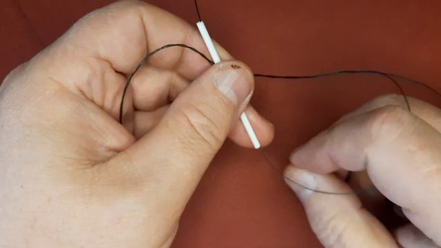 Мало кто это знает ! Соединяем леску ,шнур, флюрокарбон при помощи трубочки ! смотреть онлайн