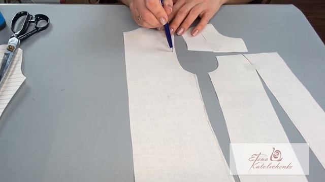 Моделирование платья с воланом/ Шьём от А до Я с Еленой Католиченко/ смотреть онлайн