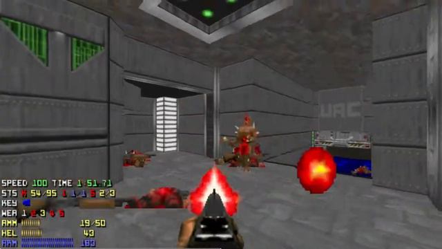 [Doom 2] Unholy Realms - Map03 "Nukage Processing Zone" UV-Max Playthrough (3:33) by Veinen смотреть онлайн