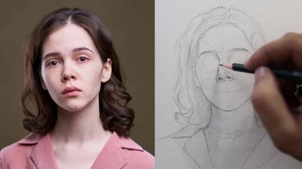 Unveiling the Amazing Secret for Drawing the Perfect Portrait @onepencildrawing