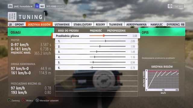 Forza Horizon 3 Tuning 1975 Ford Bronco смотреть онлайн