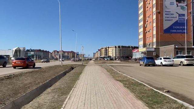 [4k] Актобе Казахстан. Новый район Батыс-2 - Aktobe Kazakhstan смотреть онлайн