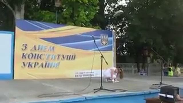 Александра Винничук - танец "Ангел всегда с тобой" смотреть онлайн