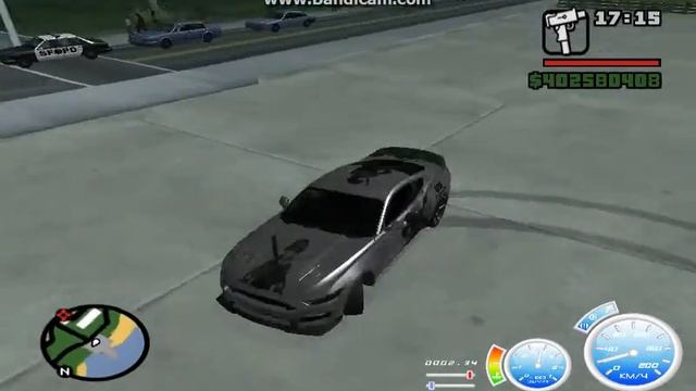 Ford Mustang Shelby GT350R 2016 Kirito Itasha для GTA San Andreas смотреть онлайн