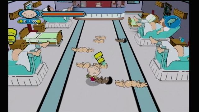 Family Guy: Video Game [P2] [Hospital Madness] NoCommentary Walkthrough Gameplay