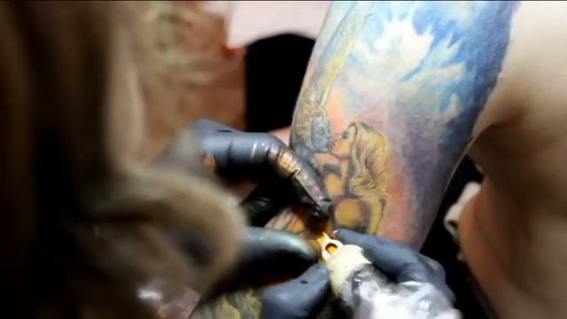 Дима Багир. Стиль: Фэнтэзи. Студия татуировки MARY'S TATT00 смотреть онлайн