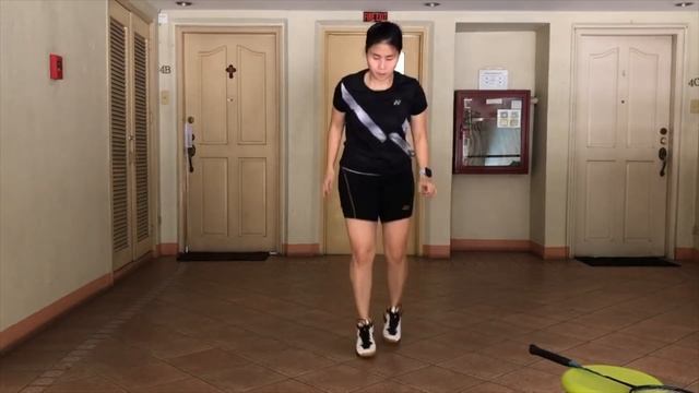 BADMINTON WORKOUT TO INCREASE SPEED #badminton #coachkennie #speed #homeworkout смотреть онлайн