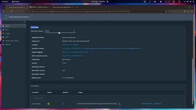 Part 2: Tanzu Application Platform Live View смотреть онлайн