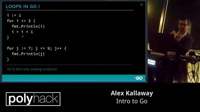 Alex Kallaway - Intro to Go смотреть онлайн