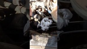 Замена клапана вентиляции картерных газов(ВКГ) фольксваген 1,9 ТД.