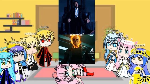 Milim's family + rimuru & milim react to rimuru's uncle as lucifer смотреть онлайн