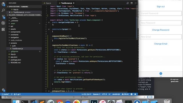 Expo / React Native / Firebase: Send Push Notifications смотреть онлайн