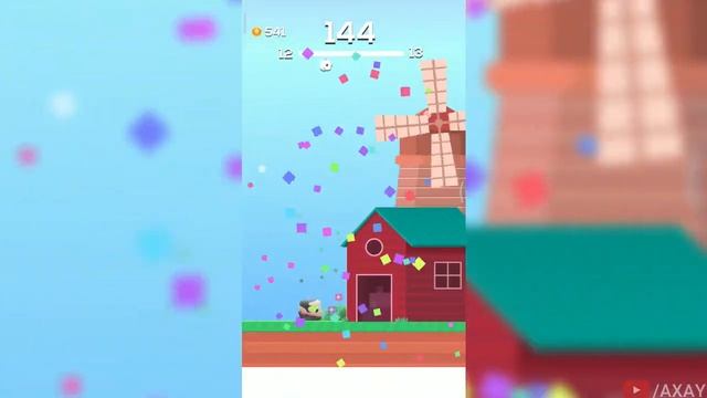 square bird - 1 vs 100 vs 1000 level - gameplay walkthrough (ios android) смотреть онлайн