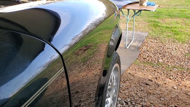 1979 Fiat Spider 124, Passenger fender paint restoration смотреть онлайн