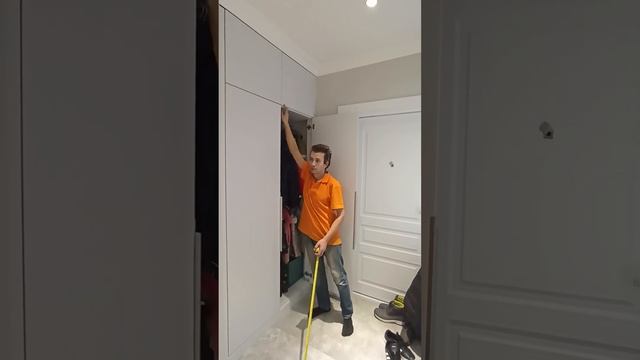шкаф в прихожей жк Пик распашной смотреть онлайн