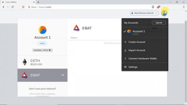 How To Use Crypto Wallets In Brave Browser [ERC20 Wallet].mp4