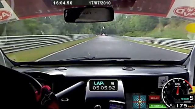 VLN 6. Lauf 17.07.2010 Renault Clio III смотреть онлайн