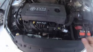 Раскоксовка мотора, удаляем цоканье. Промывка двигателя Toyota corolla