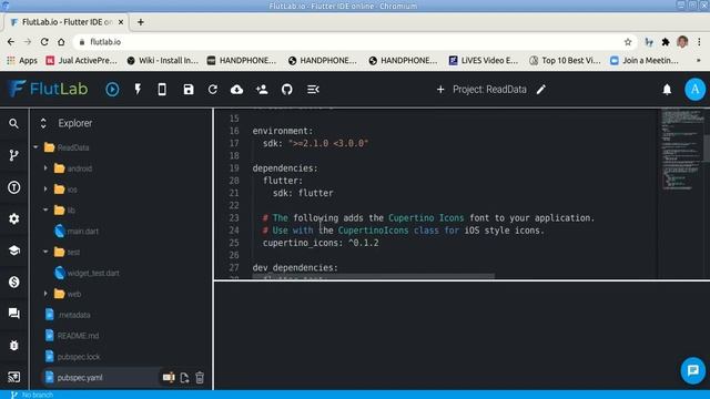 Tutorial menampilkan Data MySql di Flutter dgn Flutlab.io(revisi terbaru spt 2022) #flutter #mysql смотреть онлайн