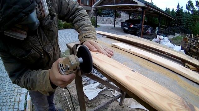 Шлифовка и покраска деревянного дома (сруб) 2 часть. смотреть онлайн