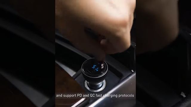 Baseus 65W PPS Car Charger PD QC USB Type C Fast Charging смотреть онлайн